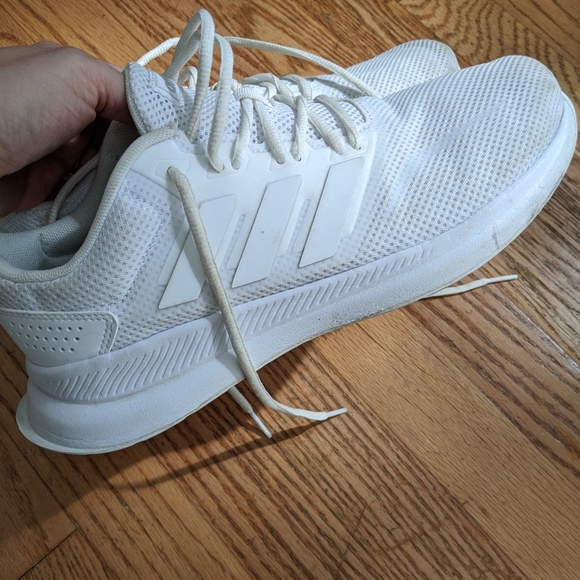 adidas Shoes - Adidas All White Tennis Shoes